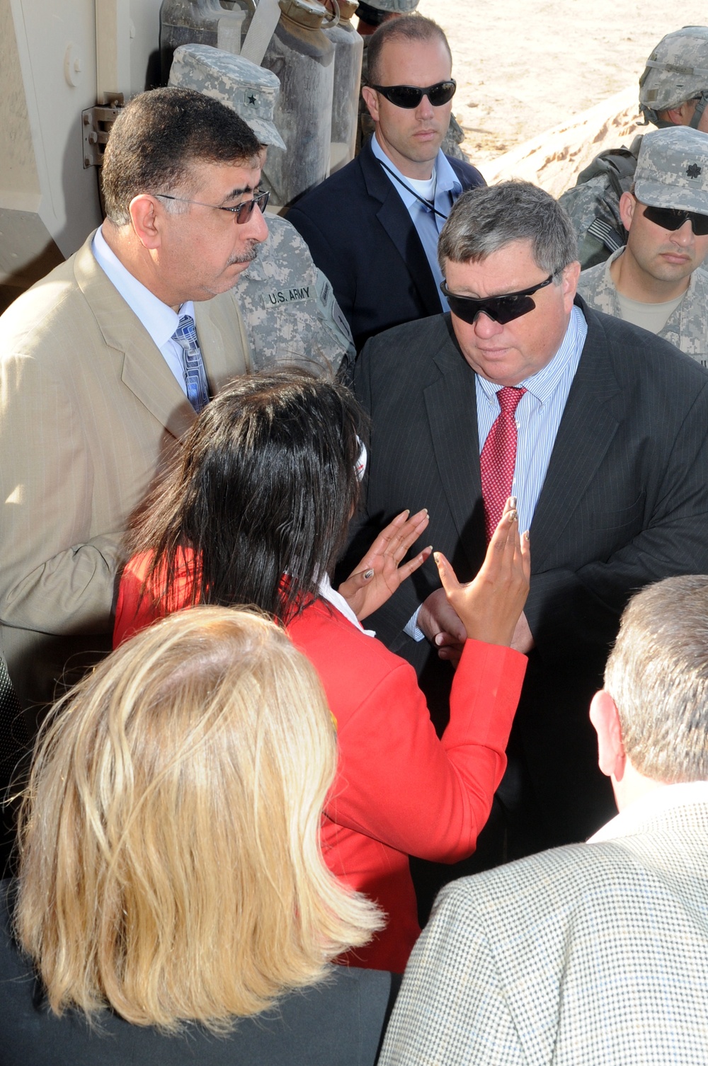 Brig. Gen. Dragon Visits Maysan Surgical Hospital