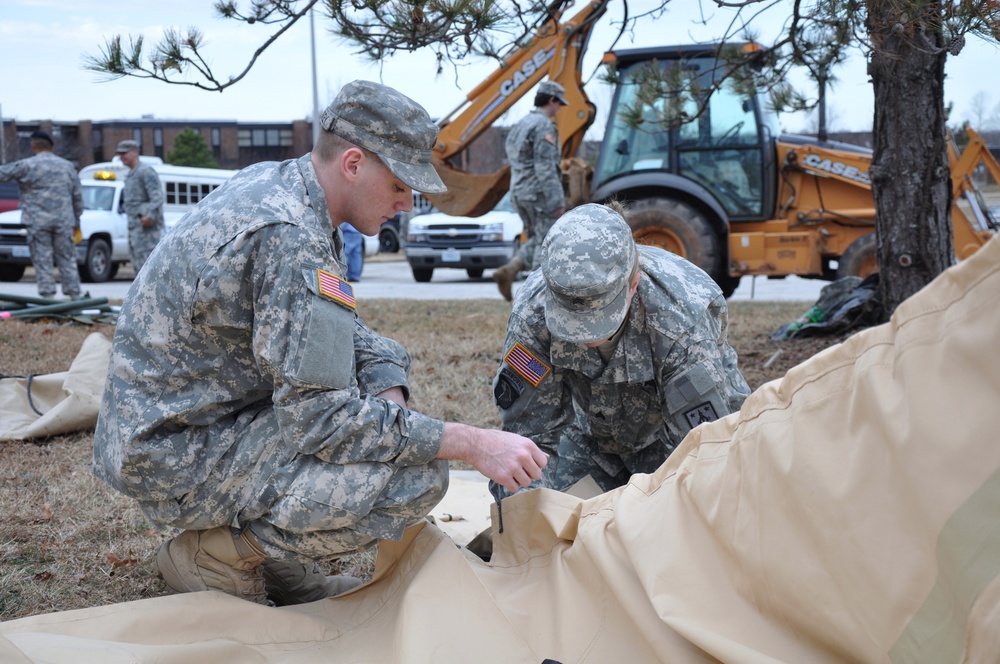 Midwest Storm Strikes Fort Leonard Wood