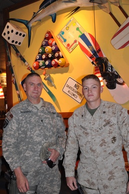 Father and Son Reunite in Afghanistan