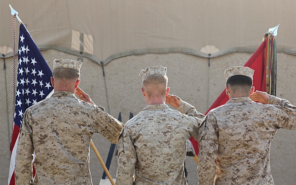 3rd Battalion, 5th Marine Regiment honor fallen Marine