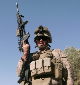 3rd Battalion, 5th Marine Regiment honor fallen Marine