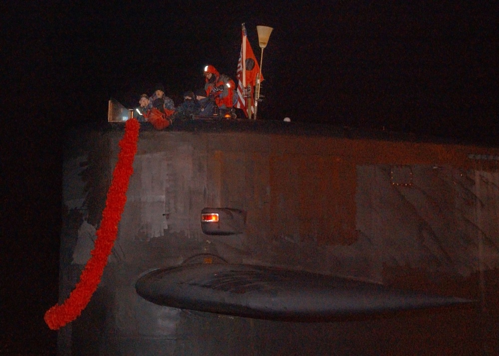 USS Nebraska in Washington