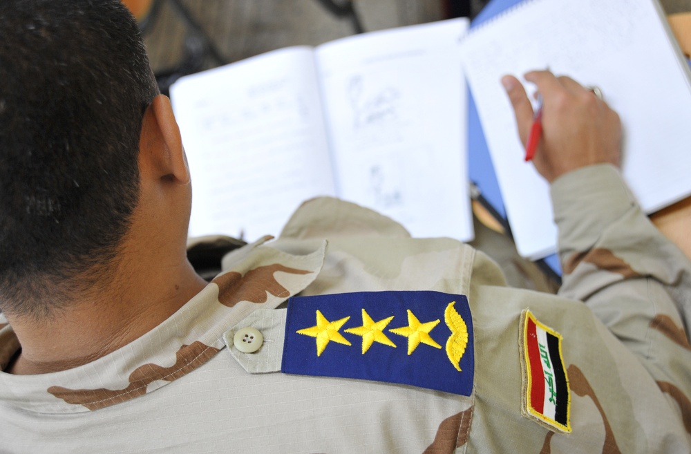 821st ETS helps Iraqi airmen master core value