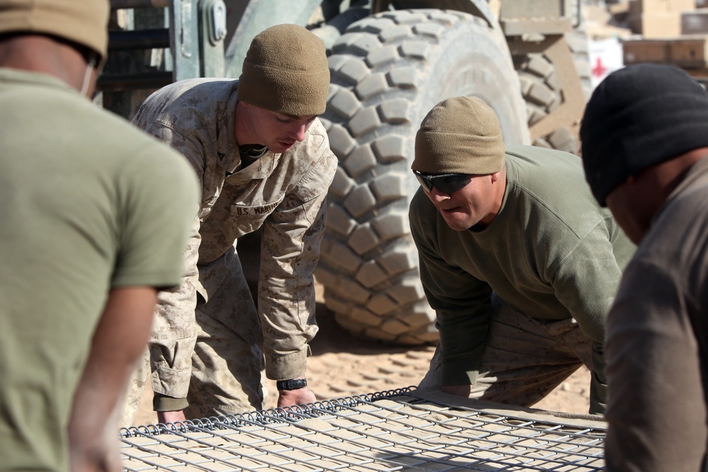 A day with motor transport, Regimental Combat Team 2