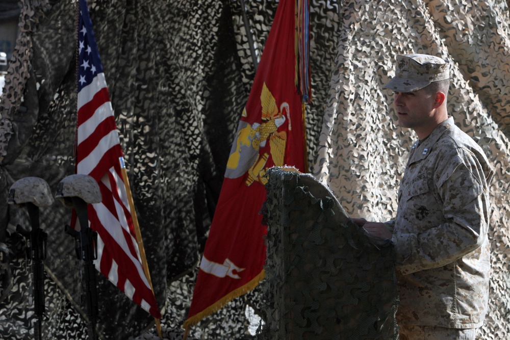 1/8 Marines honor fallen warriors
