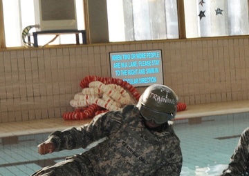 Security forces Airmen get wet to stay alive