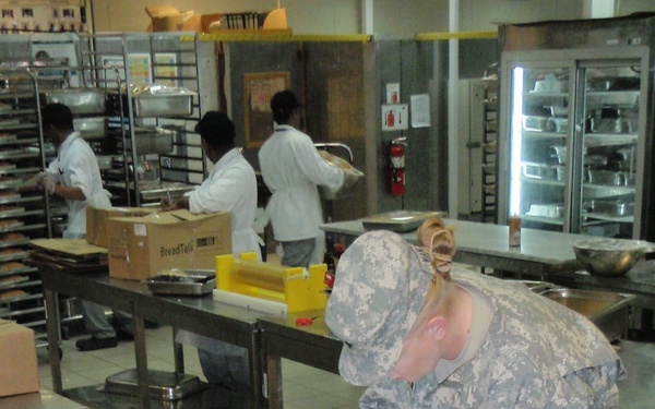 'Lifeline' soldiers prepare a holiday feast
