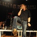 Alternative rock band Fosterchild lead singer Danny Beissel sings during a New Years Eve concert in Guantanamo Bay
