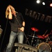 Philadelphia based Alternative rock band Fosterchild lead singer Danny Beissel sings during a New Years Eve concert in Guantanamo