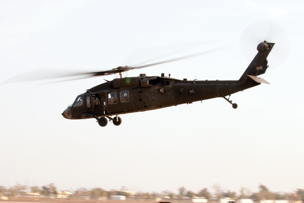 Army’s sole aviation brigade in Iraq sees success from above