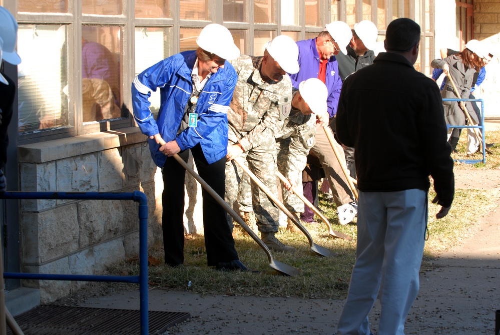 ‘Proud Americans’ participate in local school groundbreaking ceremony