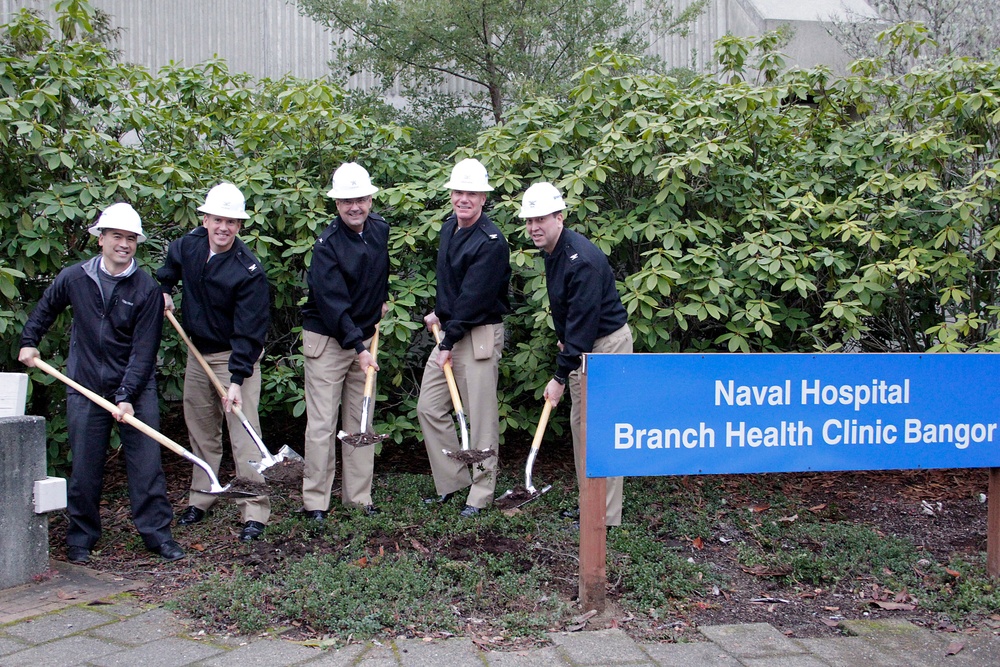 Groundbreaking Ceremony Naval Branch Health Clinic Bangor