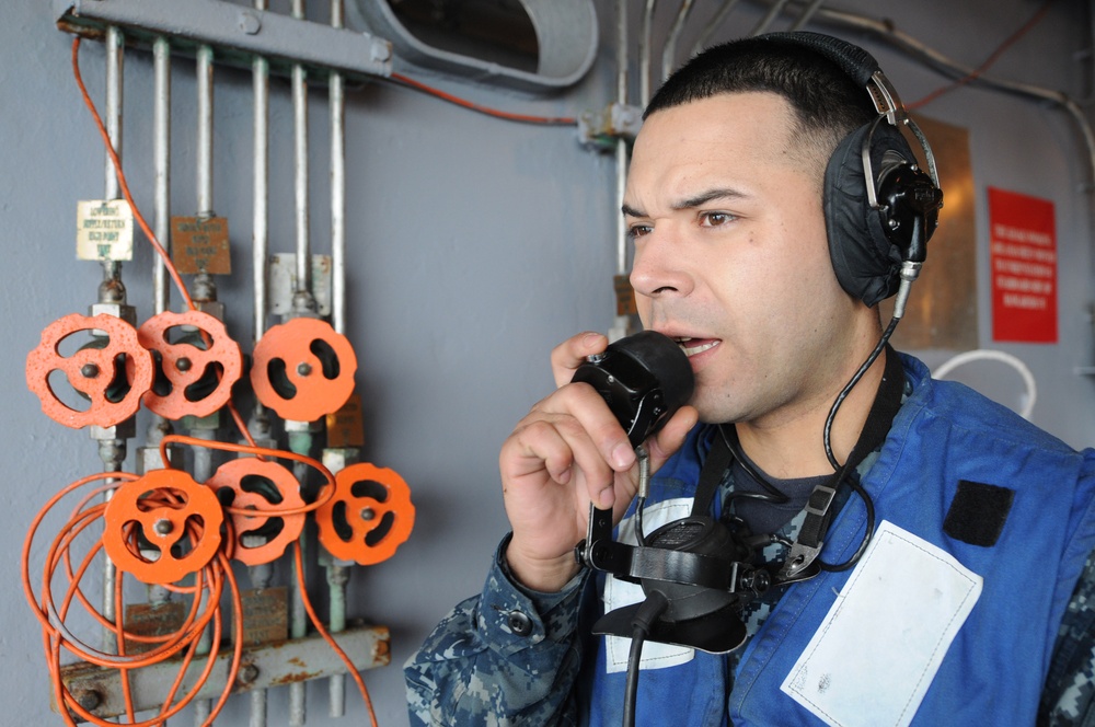 USS Ronald Reagan Action