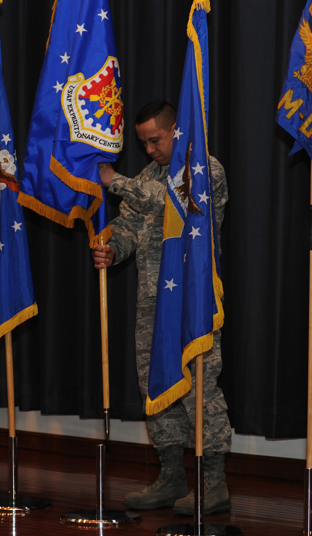 Expeditionary Center formally assumes command of five Air Mobility Command units