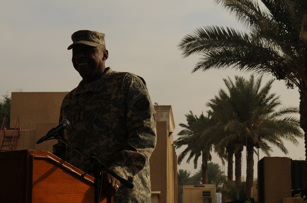 LTG Michael Ferriter assumes command of NATO Training Mission – Iraq