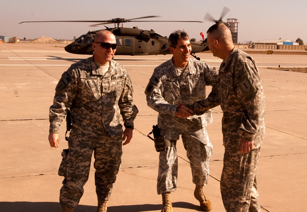 Director of Army Safety visits Camp Taji