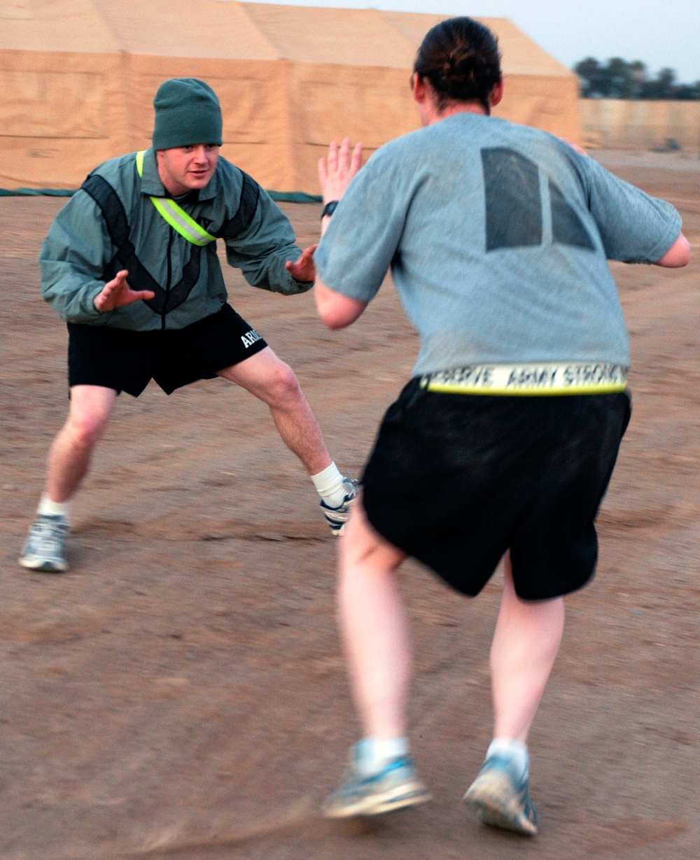 ESC Soldiers lead the way, practicing new Army PRT program