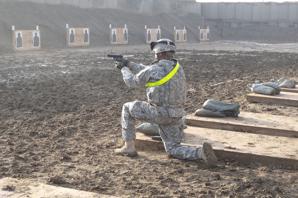 'Lifeline' battalion soldiers enhance marksmanship skills while deployed to Iraq