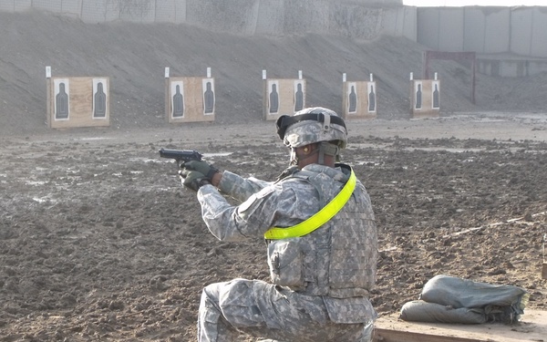 'Lifeline' battalion soldiers enhance marksmanship skills while deployed to Iraq