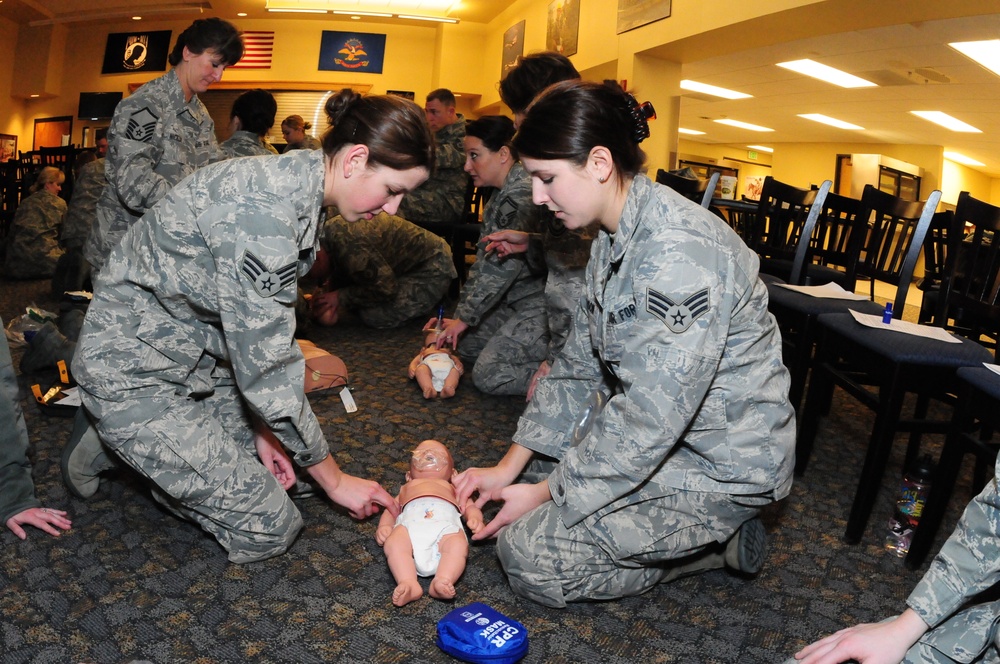 119th Medical Group CPR training