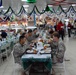 USD-C soldiers enjoy Christmas dinner at Camp Taji, Iraq
