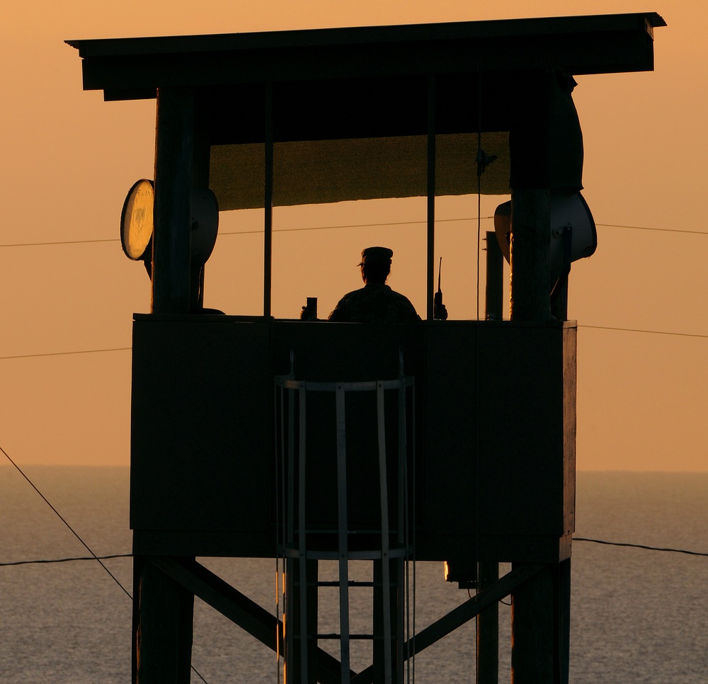 Honor Bound Guard Tower at JTF Guantanamo