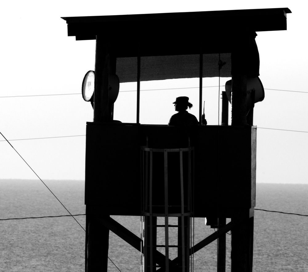 Honor Bound Guard Tower at JTF Guantanamo