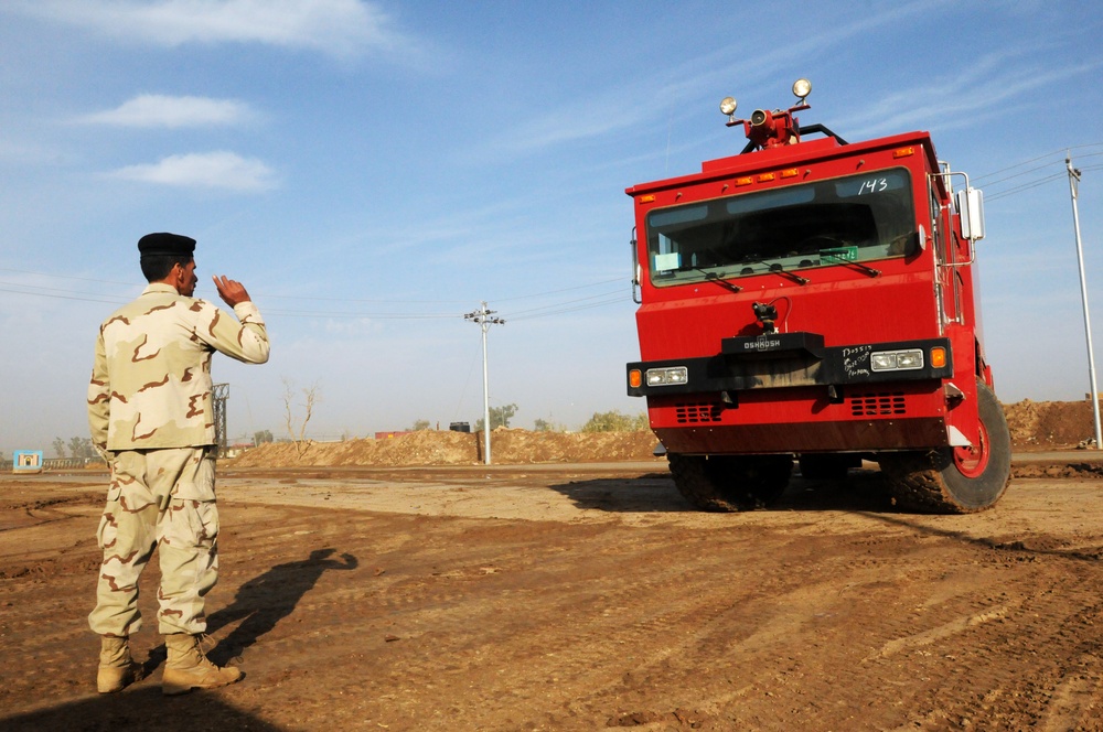 Iraqi Army Fire Department trains, increases capability