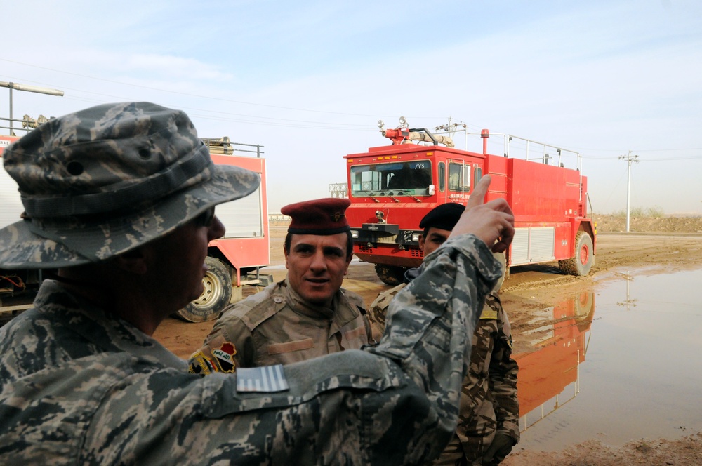 Iraqi Army Fire Department trains, increases capability