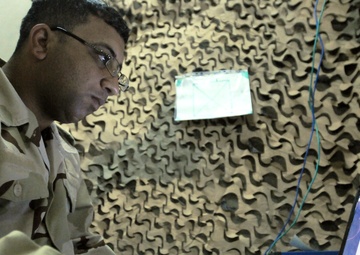 Iraqi Army officers build digital exercises, operations