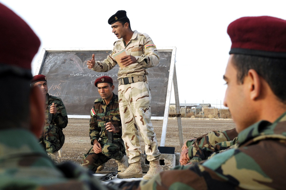 Regional Guard Brigade recruits integrate into Iraqi Army