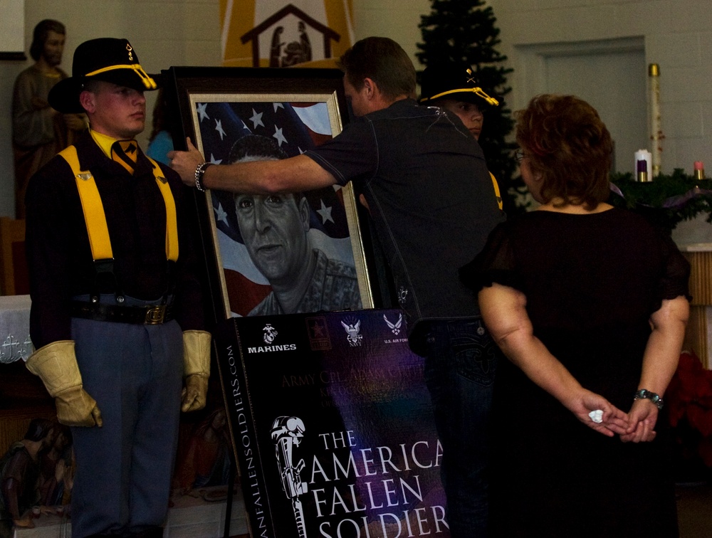 Texas artist bringing the fallen to life