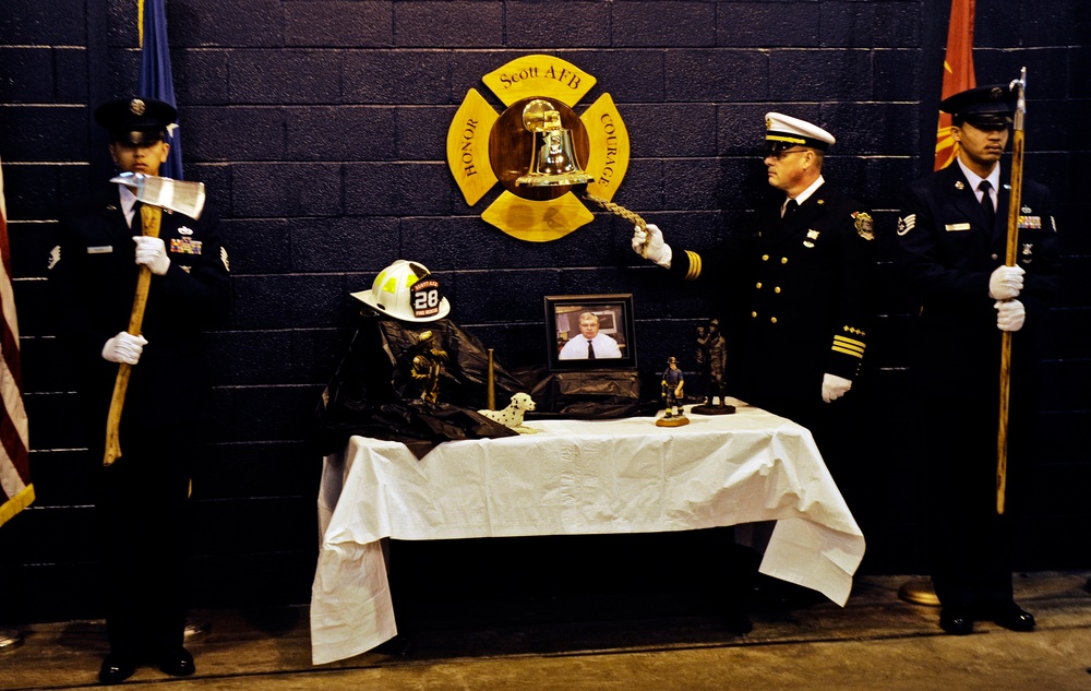 Scott firemen honor life of a fellow firefighter