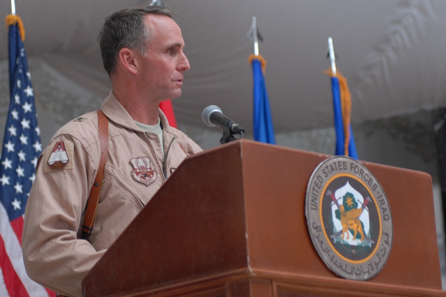 Brig. Gen. Rock assumes command of US advise and train mission in Iraq