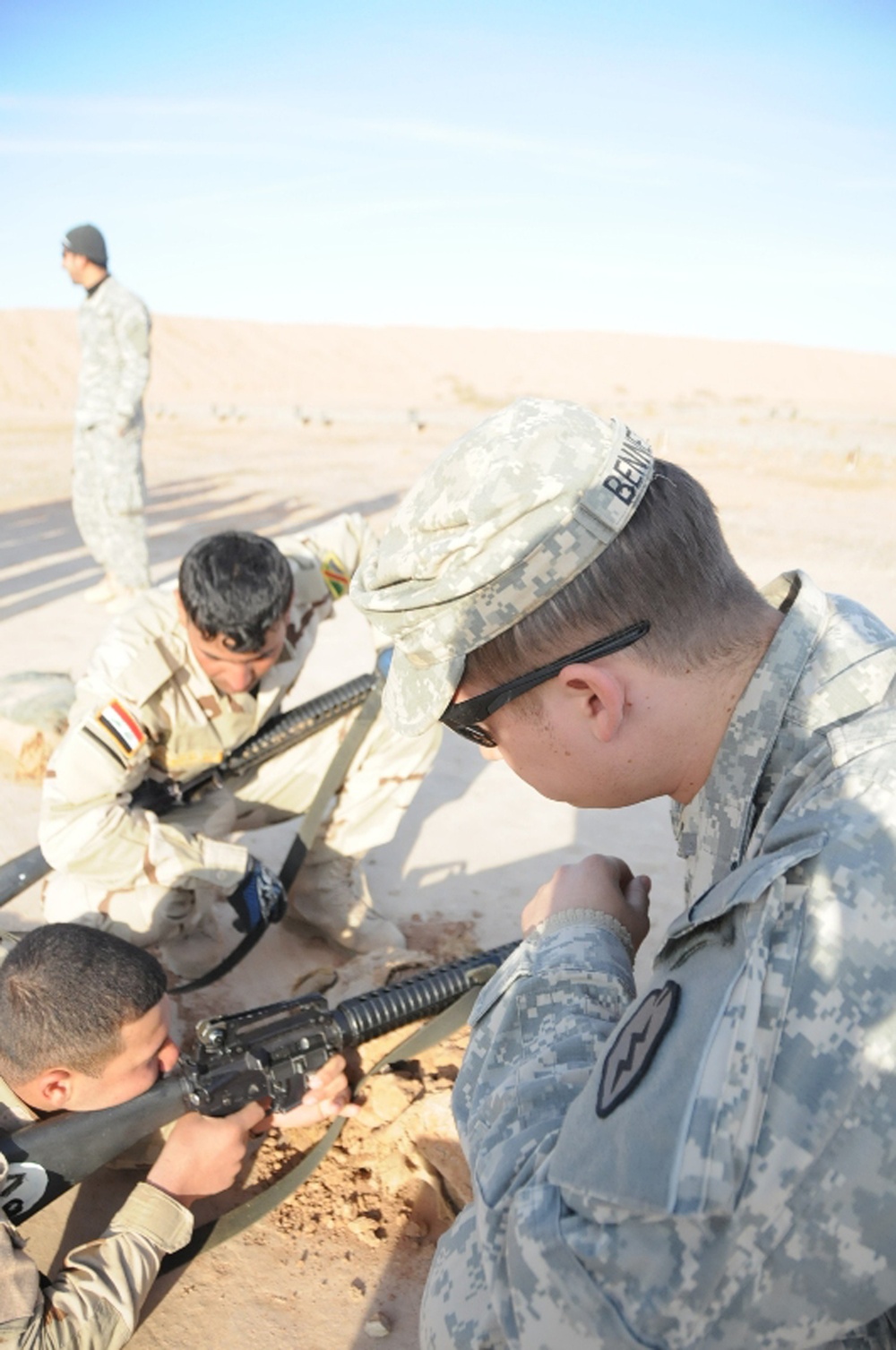 Advising Iraqi Soldiers