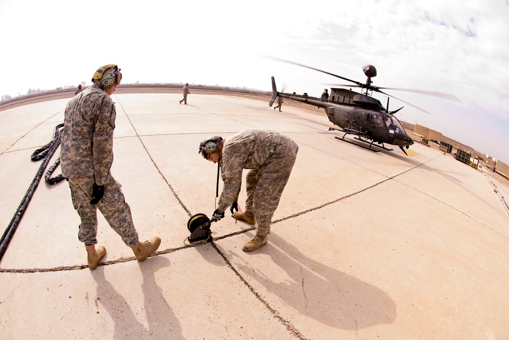 Fueling crews keep Army birds in the air