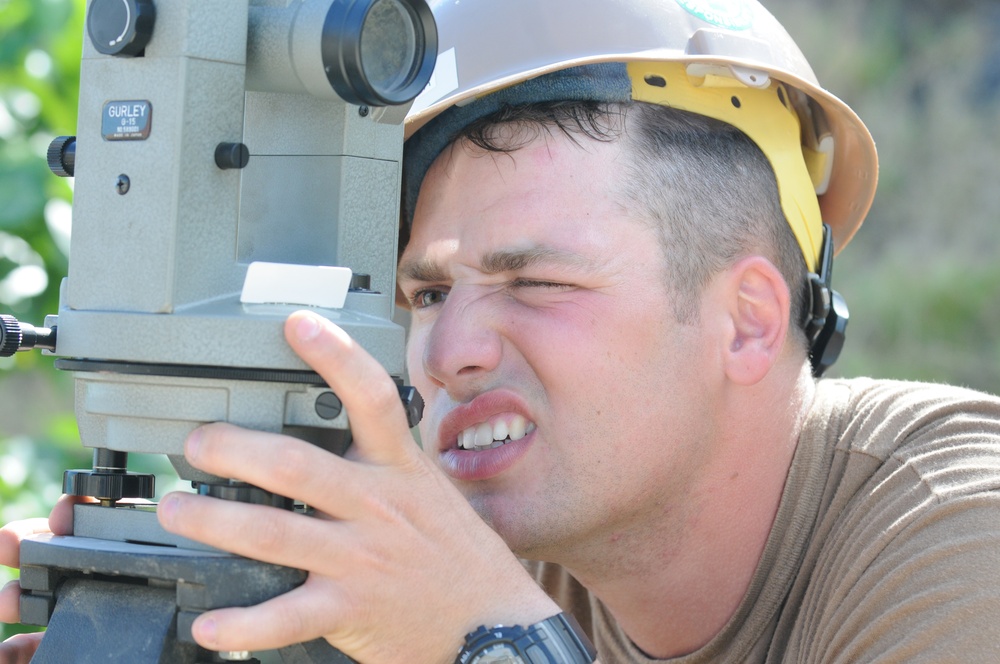 Seabees Working in Guantanamo Bay