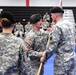 Sustainers transfer command during ceremony