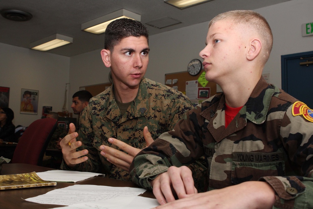 Young Marines sets youth up for success