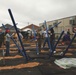Marines team up with non-profit to build playground