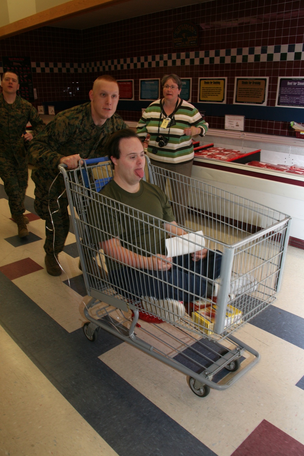 Cherry Point commissary hosts Special Olympians at annual event