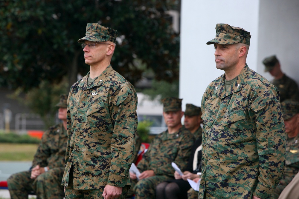 Mobilization Marines change command