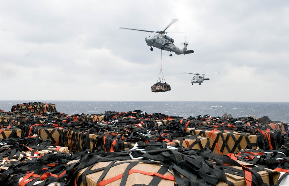 USS Carl Vinson conducts operations in 7th Fleet area of responsibility