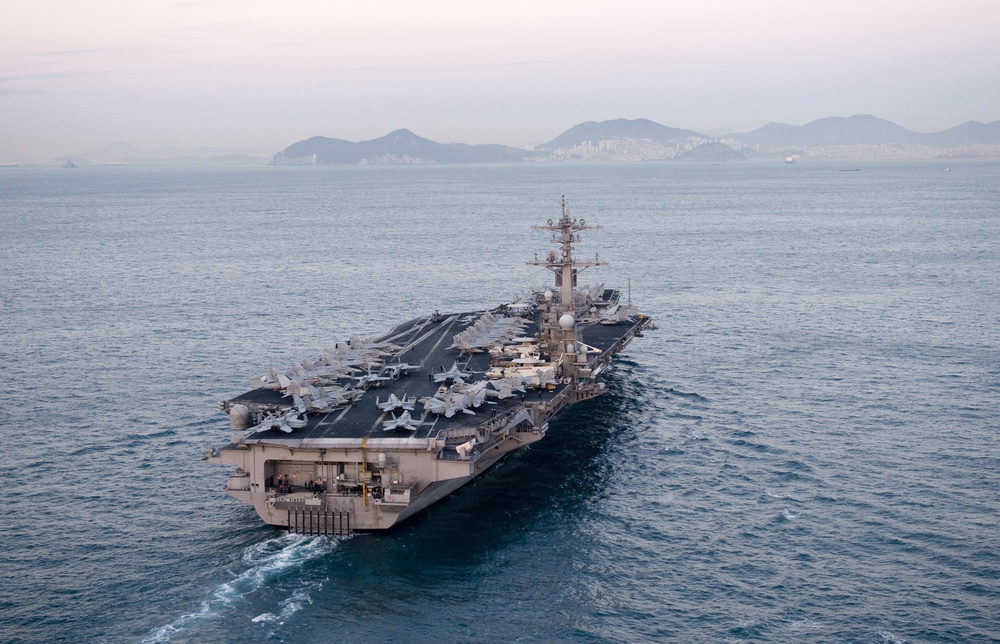 USS Carl Vinson conducts operations in 7th Fleet area of responsibility