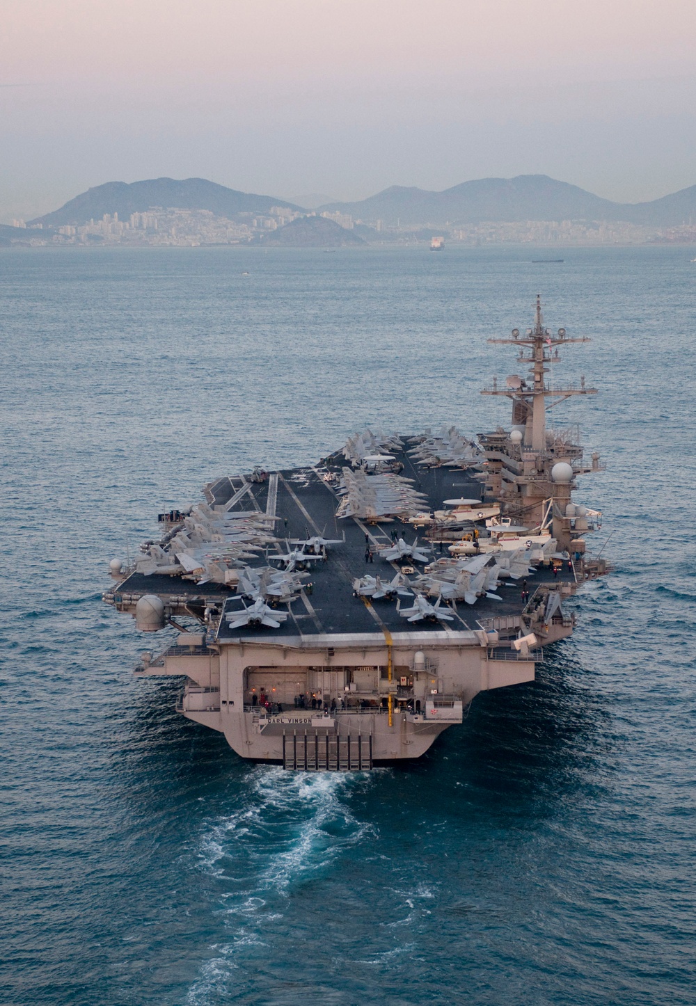 USS Carl Vinson conducts operations in 7th Fleet area of responsibility