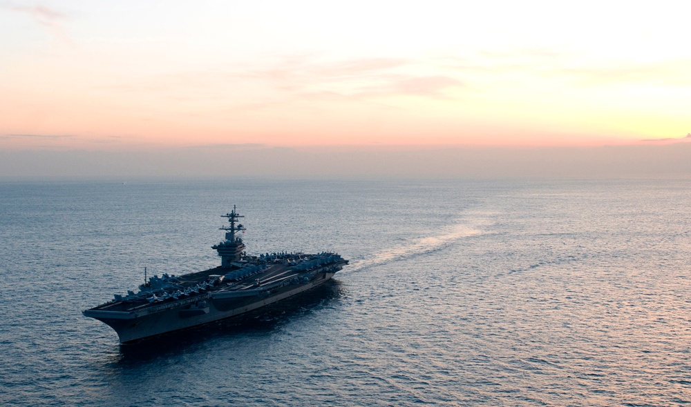 USS Carl Vinson conducts operations in 7th Fleet area of responsibility