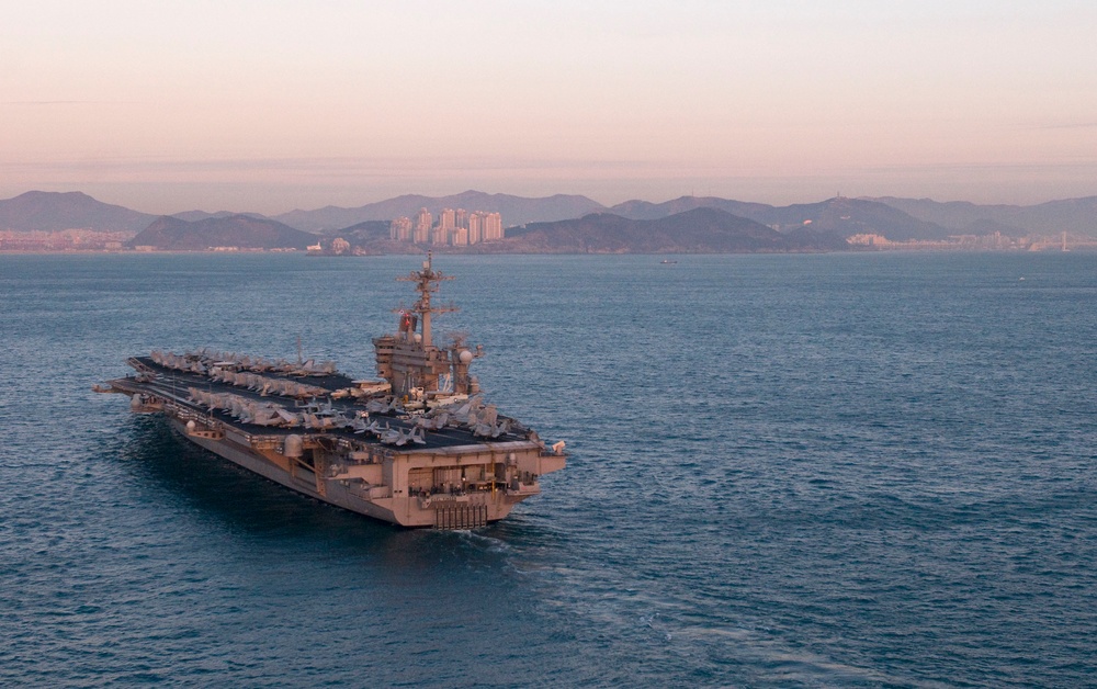 USS Carl Vinson conducts operations in 7th Fleet area of responsibility