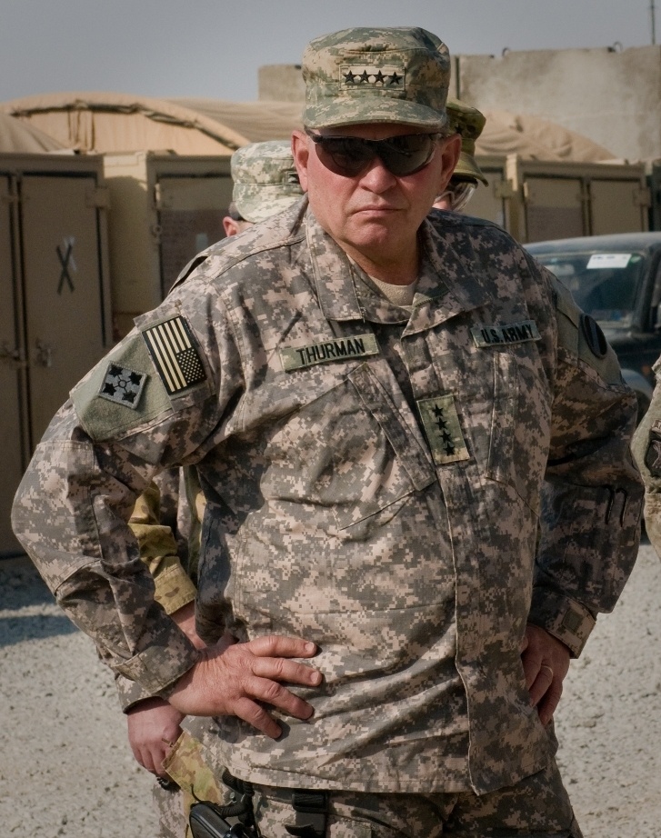 Gen. Thurman visits troops in Kandahar