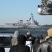 USS Enterprise Departs Naval Station Norfolk