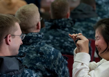 USS Stockdale Sailors' Community Service in Chinhae